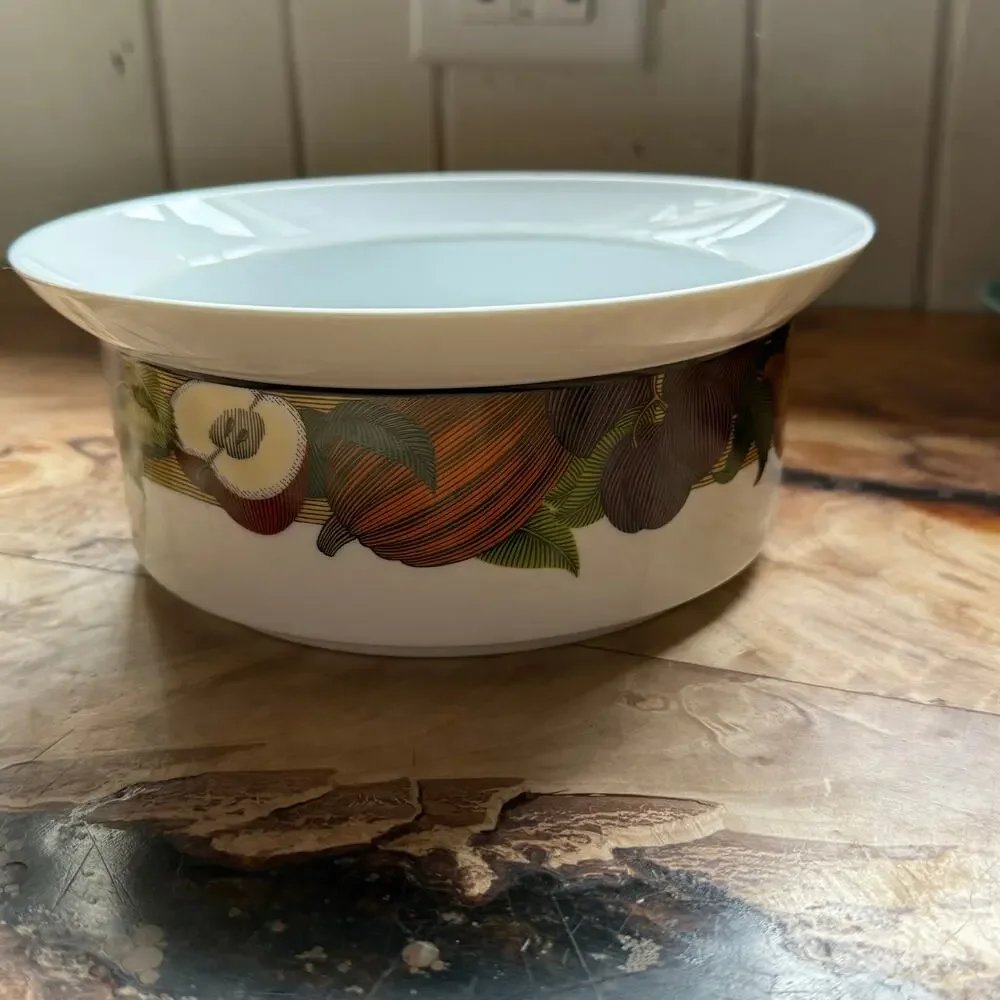 Dansk Cornucopia Fall Fruit Portugal Casserole Baking Serving‎ Dish 8